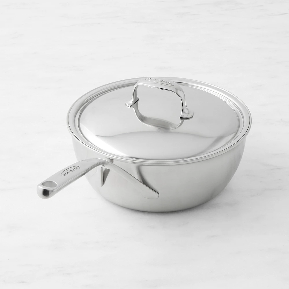 Demeyere Atlantis Stainless-Steel Curved Sauté Pans