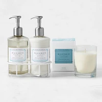 Williams Sonoma Beach House Hand Soap, Lotion & Candle 4-Piece Kitchen Set