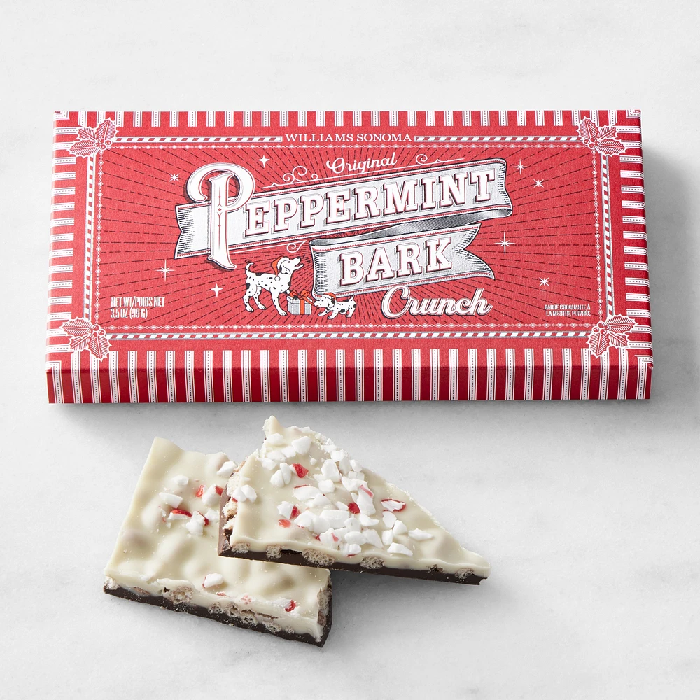 Williams Sonoma Chocolate Bar, Peppermint Bark Crunch