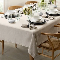 Italian Washed Linen Tablecloth