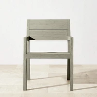 Larnaca Outdoor Grey Teak Dining Armchair