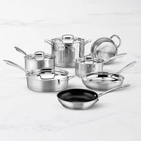 Cuisinart Professional Series Stainless-Steel 11-Piece Cookware Set