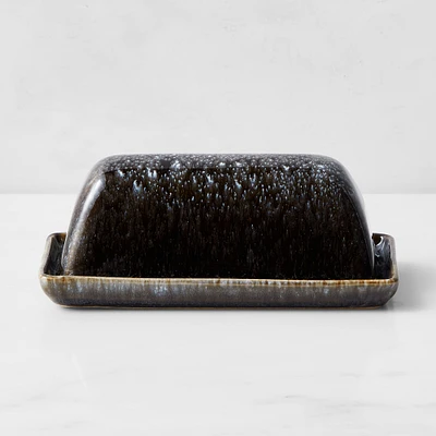 Cyprus Reactive Glaze Butter Dish