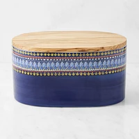 Williams Sonoma Sicily Ceramic Bread Box