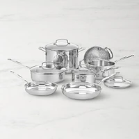 Cuisinart Chef's Classic Stainless Steel 11-Piece Cookware Set