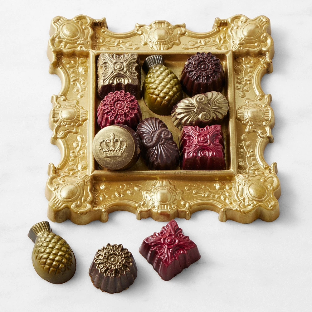 Bridgerton x Williams Sonoma Assorted Chocolate Truffles on Chocolate Tray, 11 Pieces