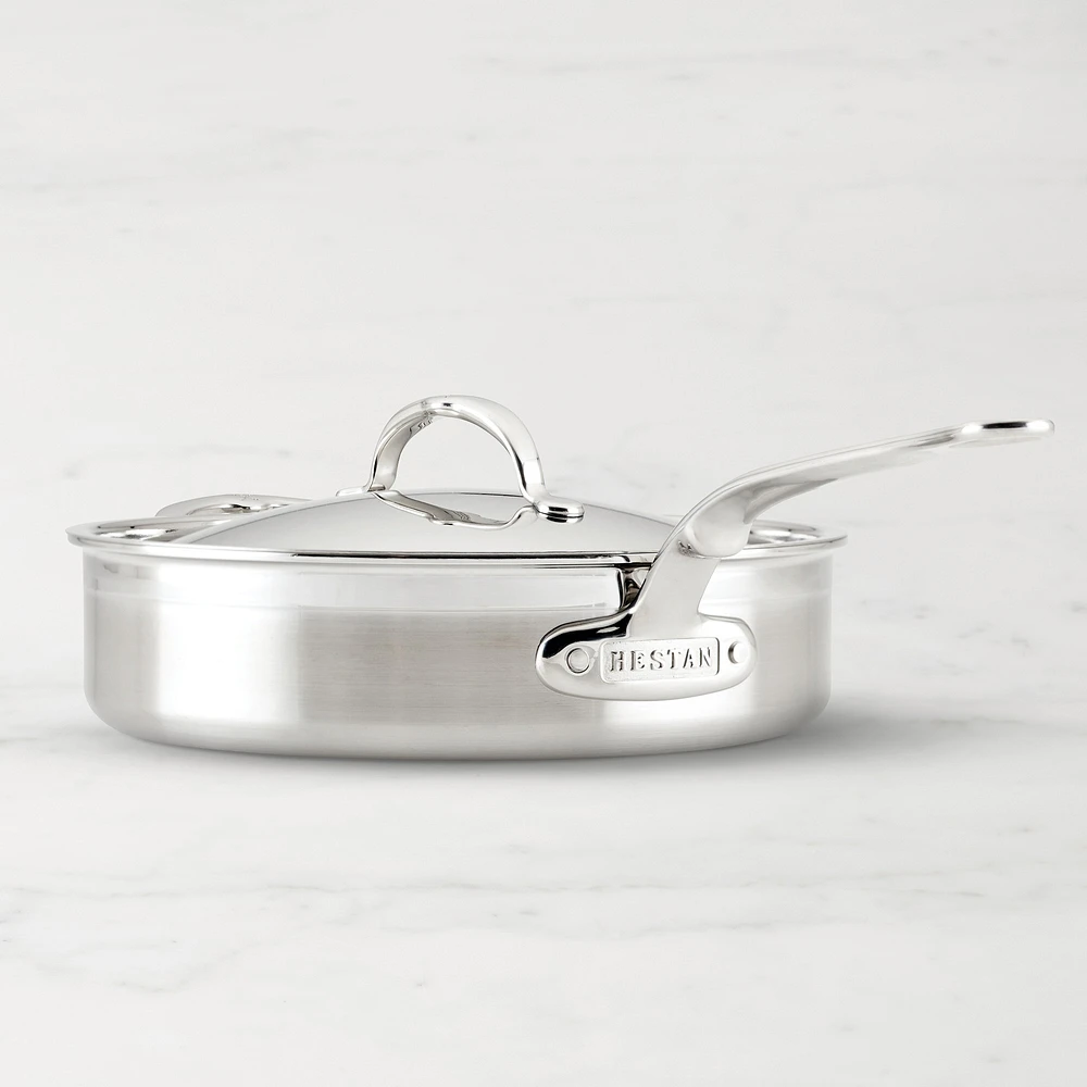 Hestan ProBond Professional Clad Stainless-Steel TITUM Nonstick Saute Pan