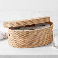 Hold Everything Oval Woven Organization Bin