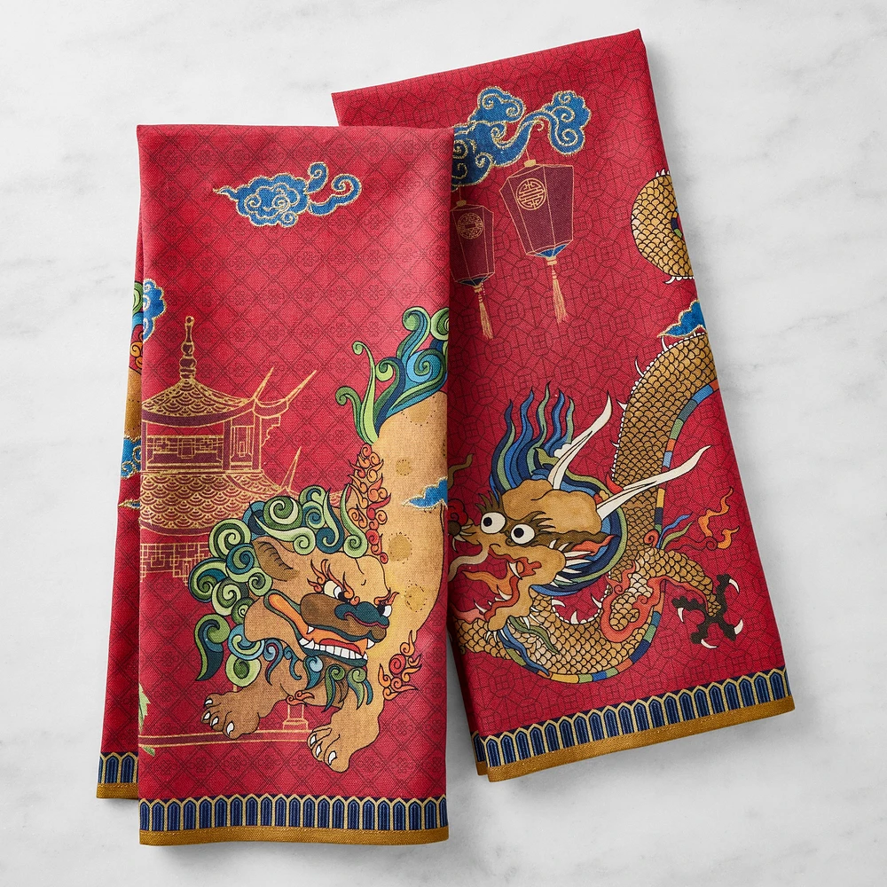 Lunar New Year Towels, Set of 2