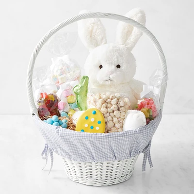 Pottery Barn Kids x Williams Sonoma Large Classic Gingham Easter Basket