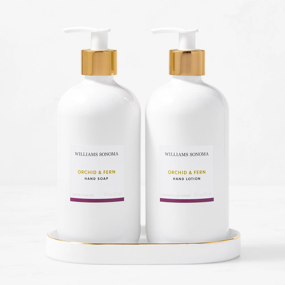 Home Fragrance 3-Piece Hand Soap & Lotion Set Orchid Fern