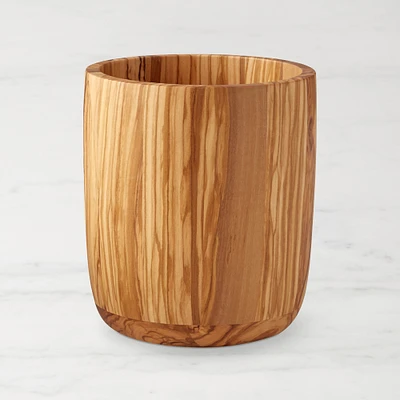 Williams Sonoma Olivewood Utensil Holder