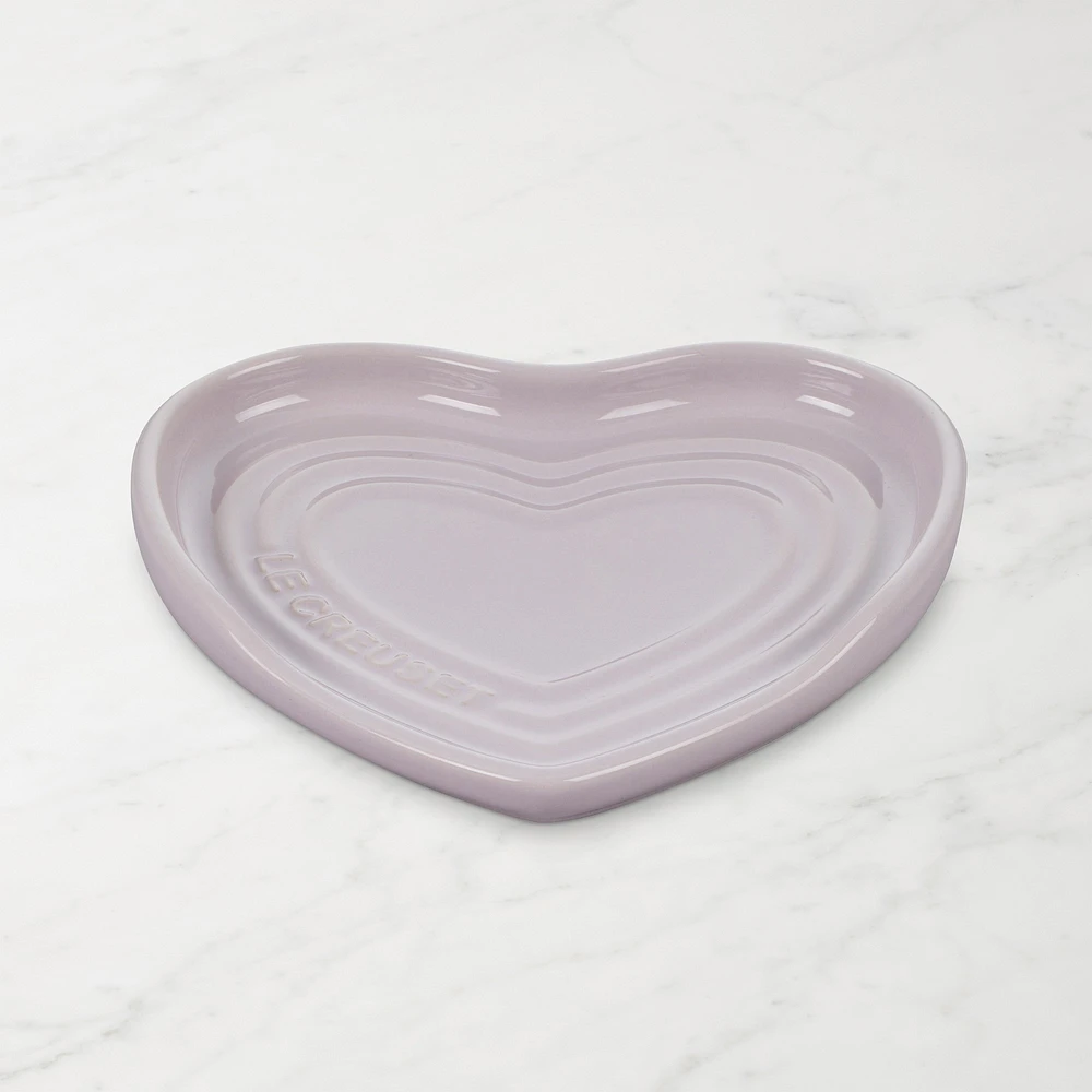 Le Creuset Stoneware Heart Spoon Rest, Shallot