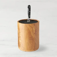 Williams Sonoma Knife Holder with Kapoosh® Insert, Olivewood