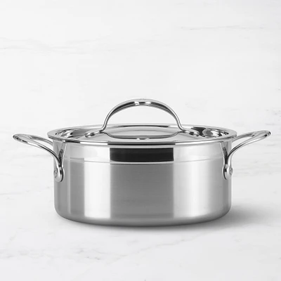 Hestan ProBond Professional Clad Stainless-Steel Soup Pot, 3-Qt.