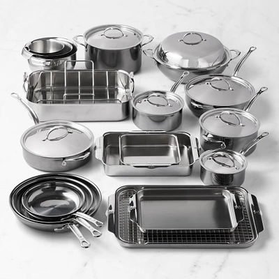 Hestan Nanobond ® Titanium Stainless-Steel 27-Piece Cookware Set