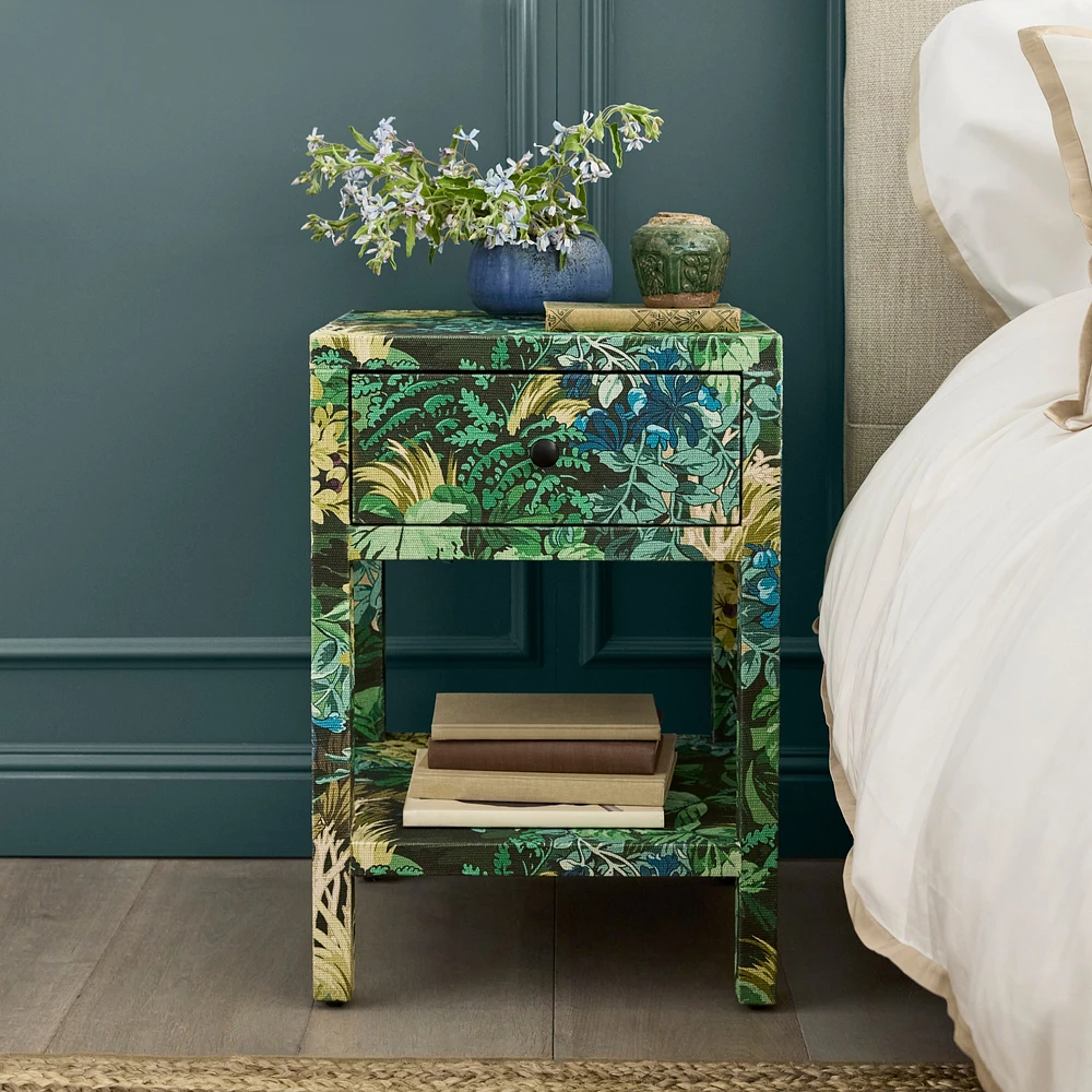 Fern Forest 1-Drawer Nightstand (19")