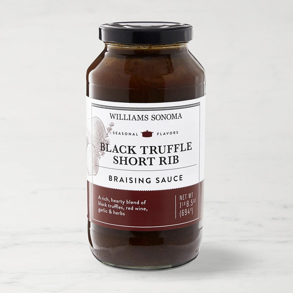 Williams Sonoma Braising Sauce, Black Truffle Short Rib