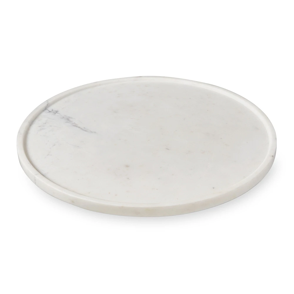 OPEN BOX: Marble Countertop Lazy Susan, Large