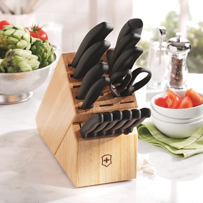 Victorinox Swiss Classic Knife Block, Set of 15