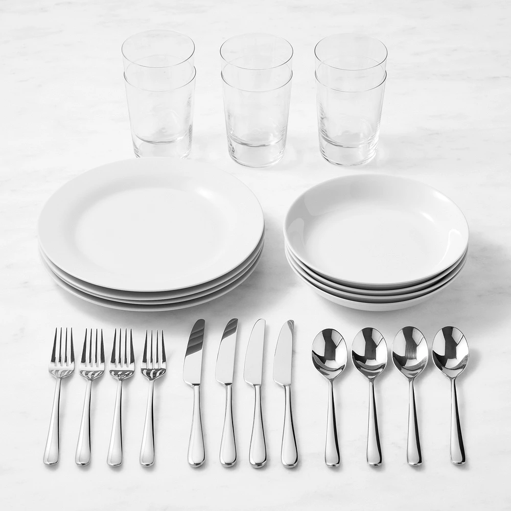 College Kitchen 26-Piece Dinnerware Set