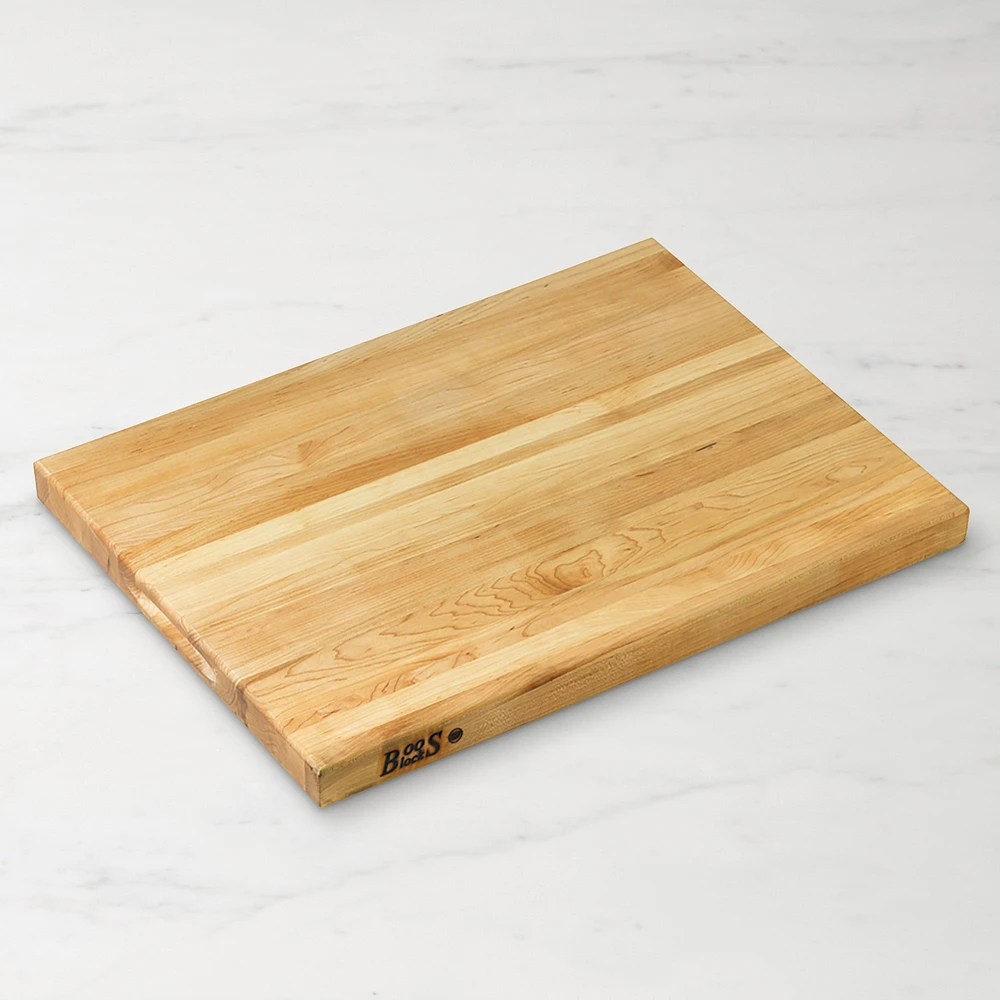 Boos Edge-Grain Rectangular Cutting Board, Maple