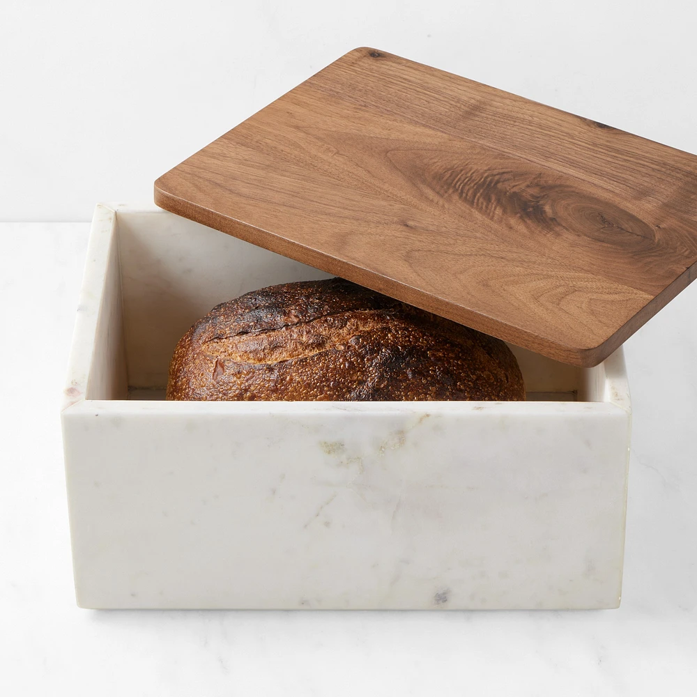 Williams Sonoma Marble Bread Box