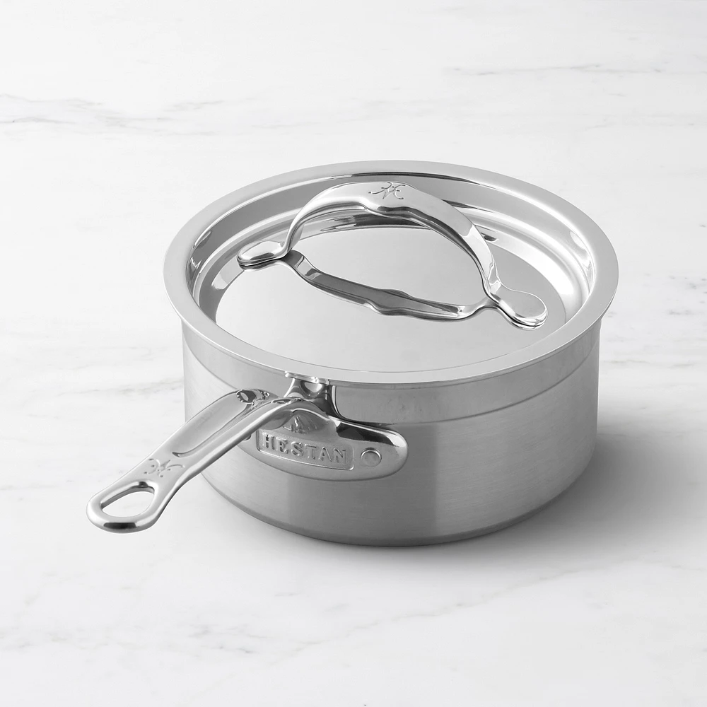 Hestan ProBond Professional Clad Stainless-Steel Covered Saucepan