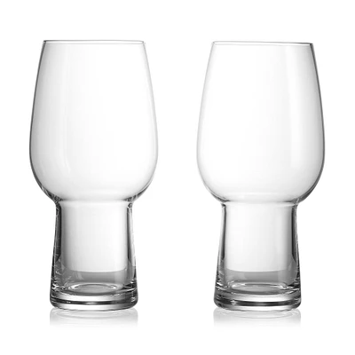 Waterford Craft Brew 16 oz IPA Beer Glasses, Set of 2