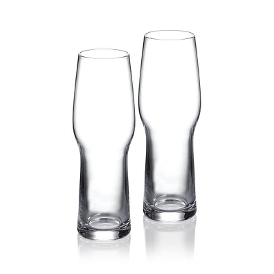 Waterford Craft Brew Pilsner Beer Glasses, Set of 2