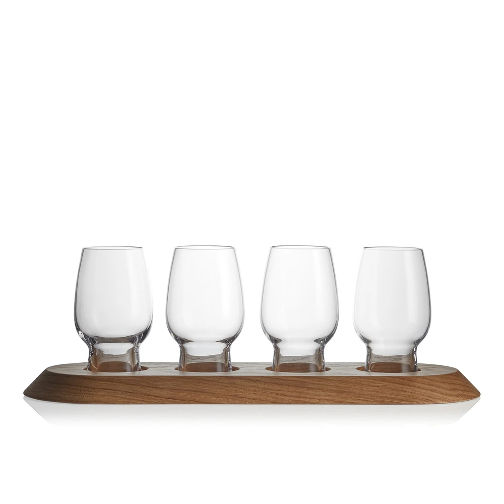 Waterford Craft Brew Flight Beer Glasses, Set of 5