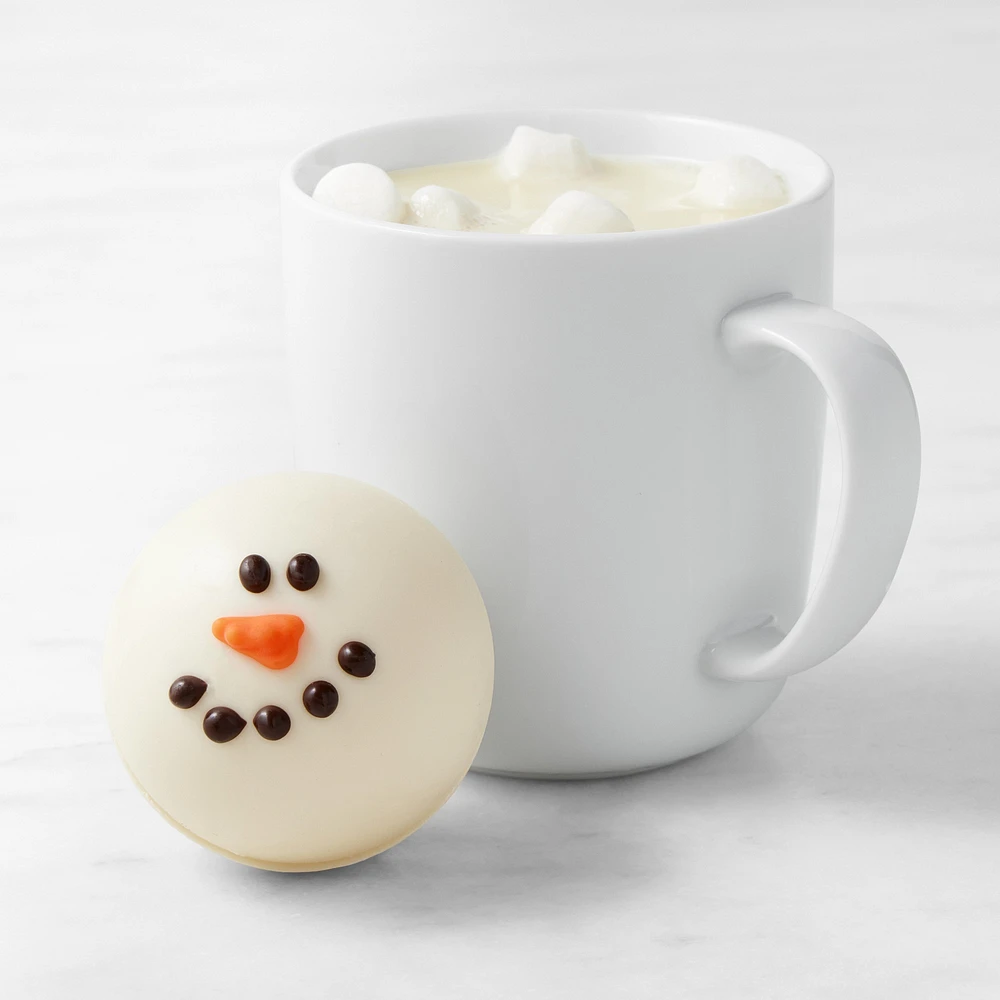 Williams Sonoma Snowman Face Hot Chocolate Bomb