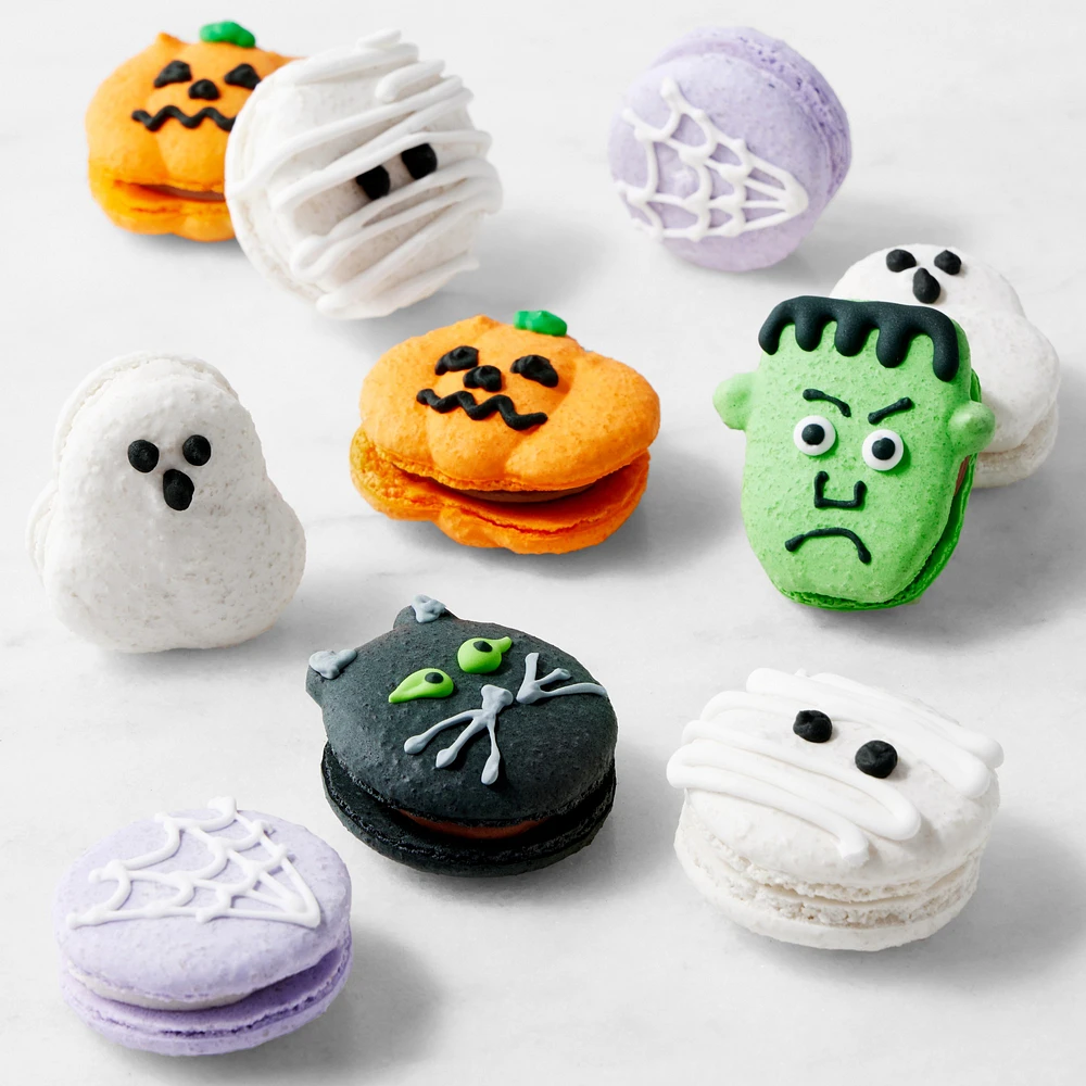 Halloween Macarons, Set of 10