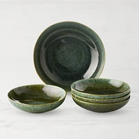 Cyprus Reactive Glaze Pasta Bowl Set with Serving