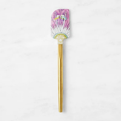 Williams Sonoma Famille Rose Dragonfly Spatula with Gold Handle