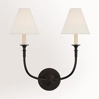 Piaf Double Sconce