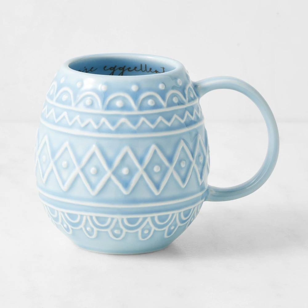 Figural Easter Egg Mug