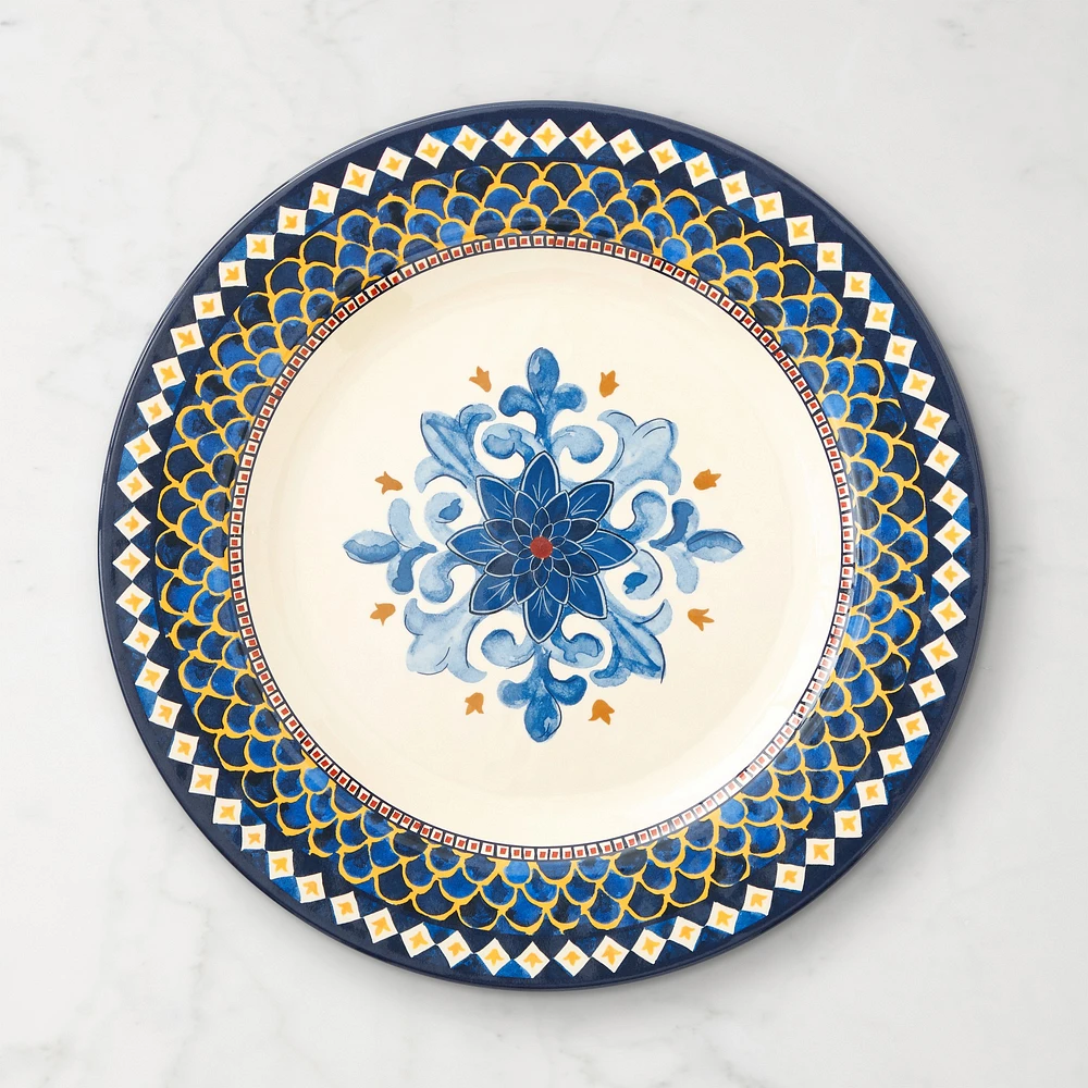 Sicily Blue Outdoor Melamine Dinnerware Collection