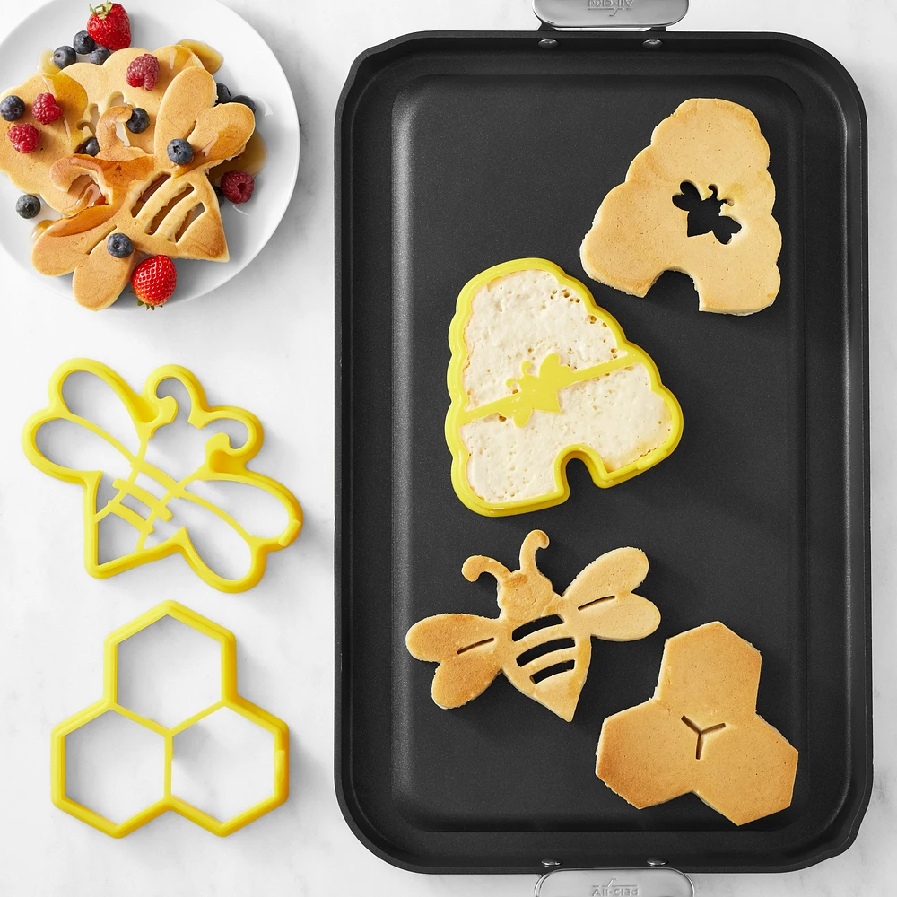 Williams Sonoma Bee Pancake Molds, Set of 3