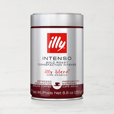 Illy Espresso, Dark Roast, Ground Coffee