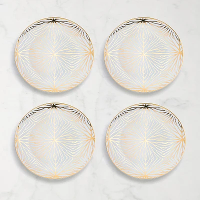 ANNA New York Talianna Lily Pad Salad Plates, Set of 4