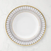 Deshoulieres Arcade Gris Rim Soup Bowl