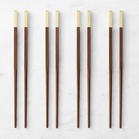 Williams Sonoma Red Sandalwood Chopsticks, Set of 8