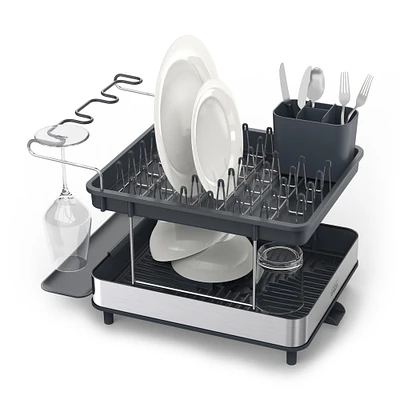 JosephJoseph Excel Steel 2-Tier Dish Rack