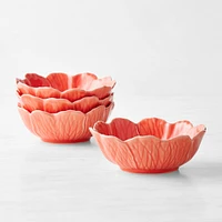 Bordallo Pinheiro Flora Cereal Bowls, Set of 4