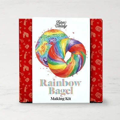 DIY Rainbow Bagel Making Kit