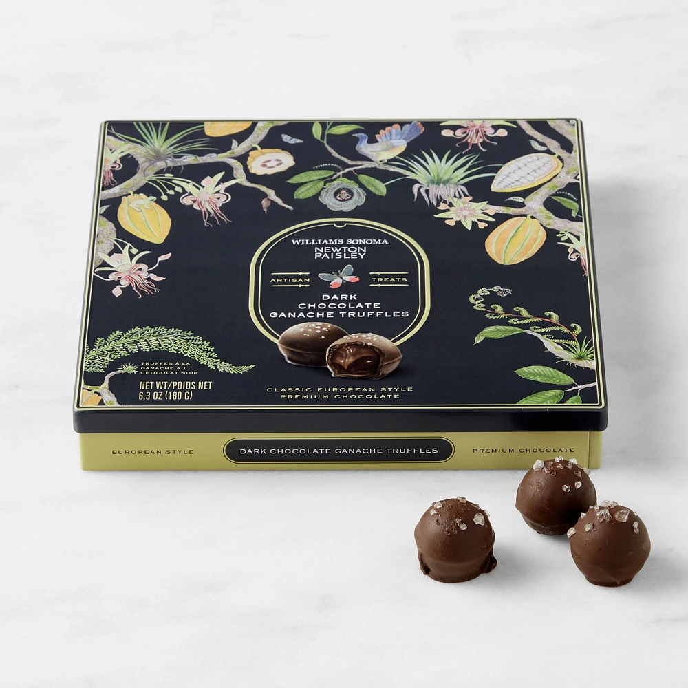 Newton Paisley Dark Chocolate Truffles