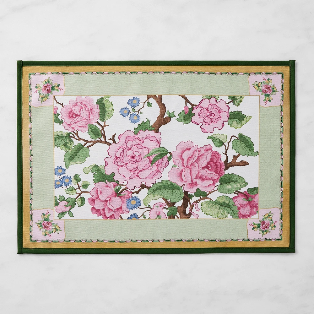 Canton Rose Floral Placemat