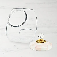 MacKenzie-Childs Rosy Check Cookie Jar