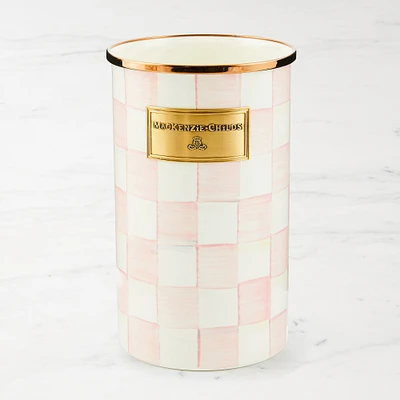 MacKenzie-Childs Rosy Check Utensil Holder